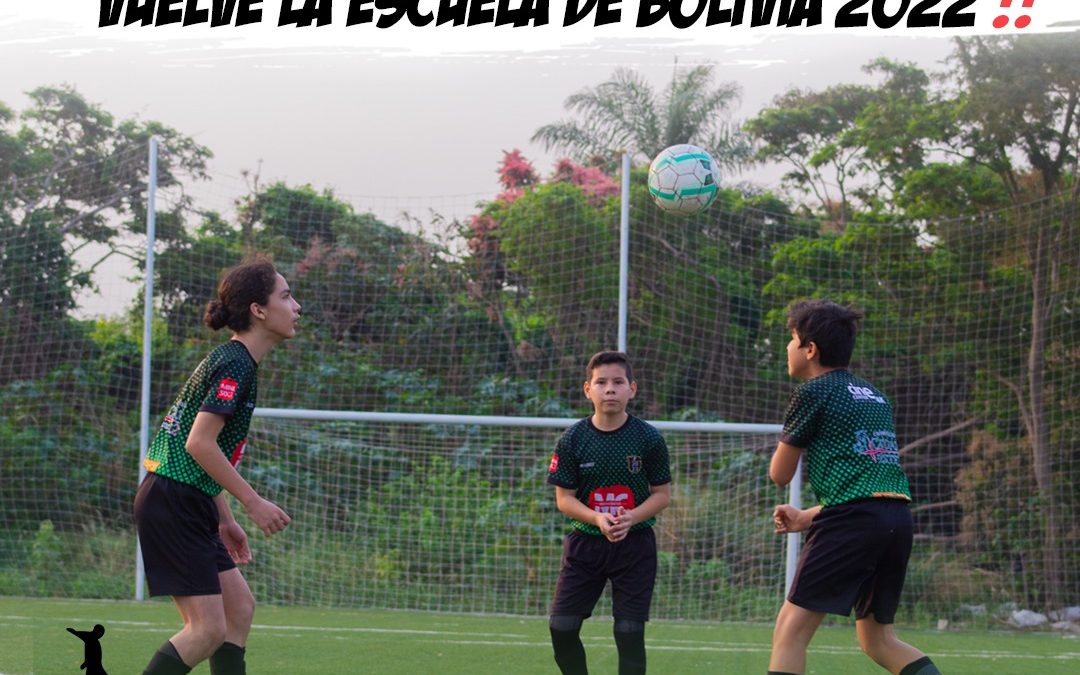 NUESTRA ESCUELA DE FÚTBOL VUELVE A LOS ENTRENAMIENTOS