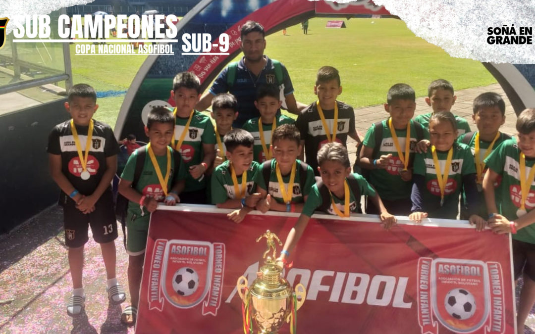 SUB CAMPEONES SUB-9 EN VILLA TUNARI